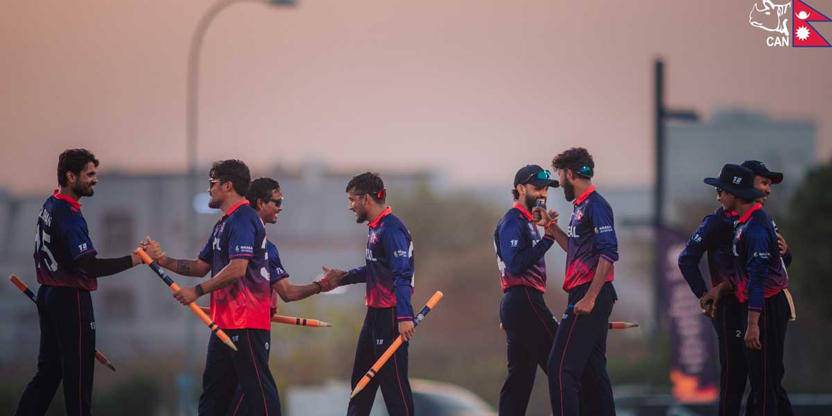 विश्वकप लिग-२ः अमेरिकासँग भिड्दै नेपाल