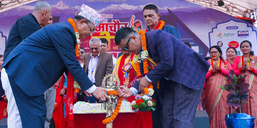 लामाचौर तीज महोत्सव शुभारम्भ