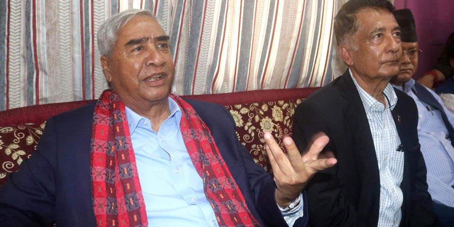 पूर्वराष्ट्रपति र उपराष्ट्रपति राजनीतिमा आउन कानूनले रोक्दैन : देउवा