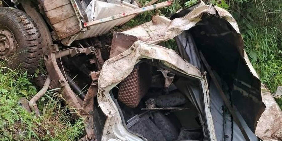 जीप दुर्घटनामा चार जनाको घटनास्थलमै मृत्यु, चार जना घाइतेमध्ये दुईको अवस्था गम्भीर