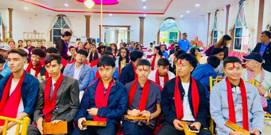 हिमालयन बोर्डिङ स्कुलद्वारा एसईई उत्तीर्ण विद्यार्थीलाई सम्मानसहित बिदाई