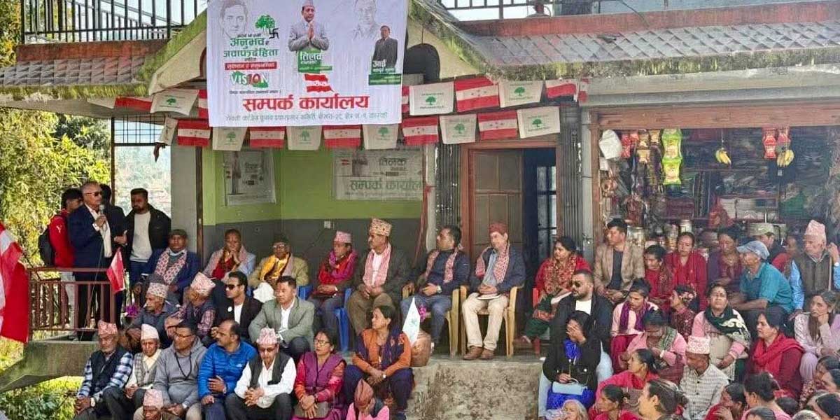 तिलक रानाभाटद्वारा मतदाताको सुझाव र तथ्यांक संकलन तीव्र