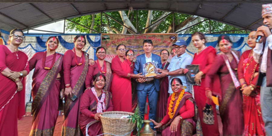 पोखरा-२९ को तीजगीत प्रतियोगितामा लगनशील आमा समूह प्रथम