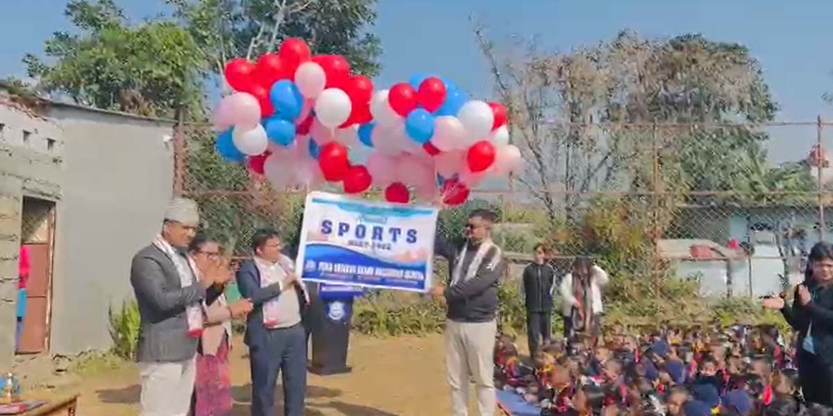 फेवा शिक्षा सदनमा स्पोट्र्स मिट