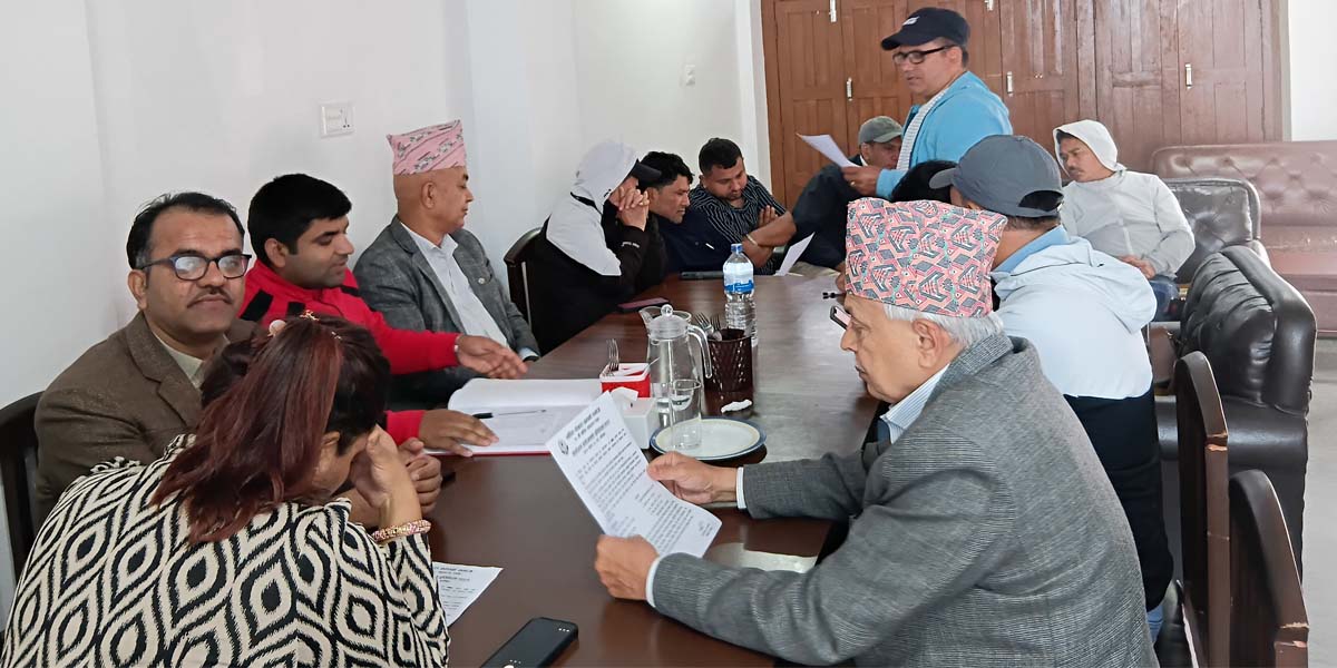 धादिङ-पोखरा सम्पर्क समाजको बैठक बन्दीपुरमा