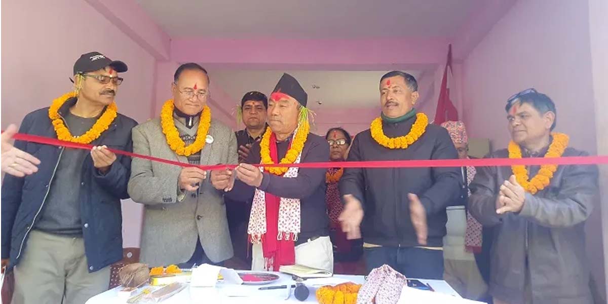 कास्कीकोटमा काँग्रेसको चुनाव प्रचारप्रसार र रुपामा सम्पर्क कार्यालय स्थापना