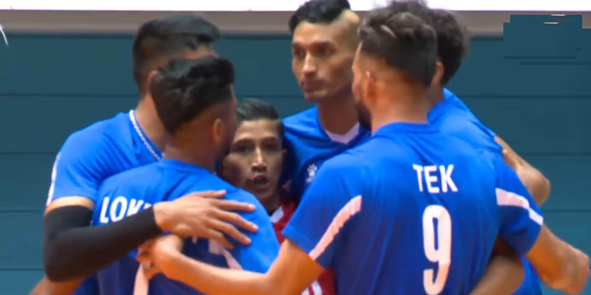 काभा भलिबलमा नेपालले माल्दिभ्सलाई हरायो