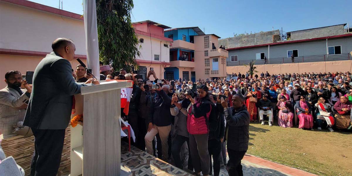 देशलाई निकास दिने राजनीतिक शक्तिको भूमिकामा कांग्रेस उभिनुपर्छ : गगन थापा