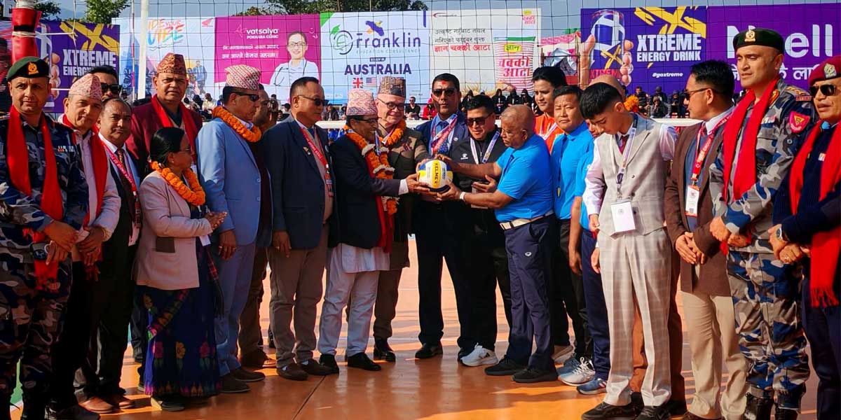 टाइगर कप भलिबलमा एपीएफ,आर्मी र न्यू डायमण्डको विजयी शुरूआत