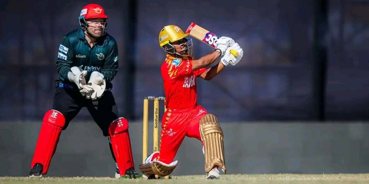 एनपीएलमा पोखरामाथि लुम्बिनीको रोमाञ्चक जित